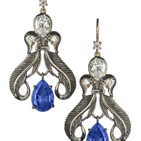 Peacock Feather Earrings