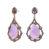 Stone Tulip Earrings