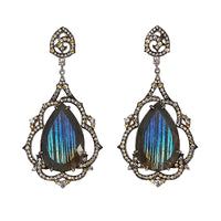 Stone Tulip Earrings