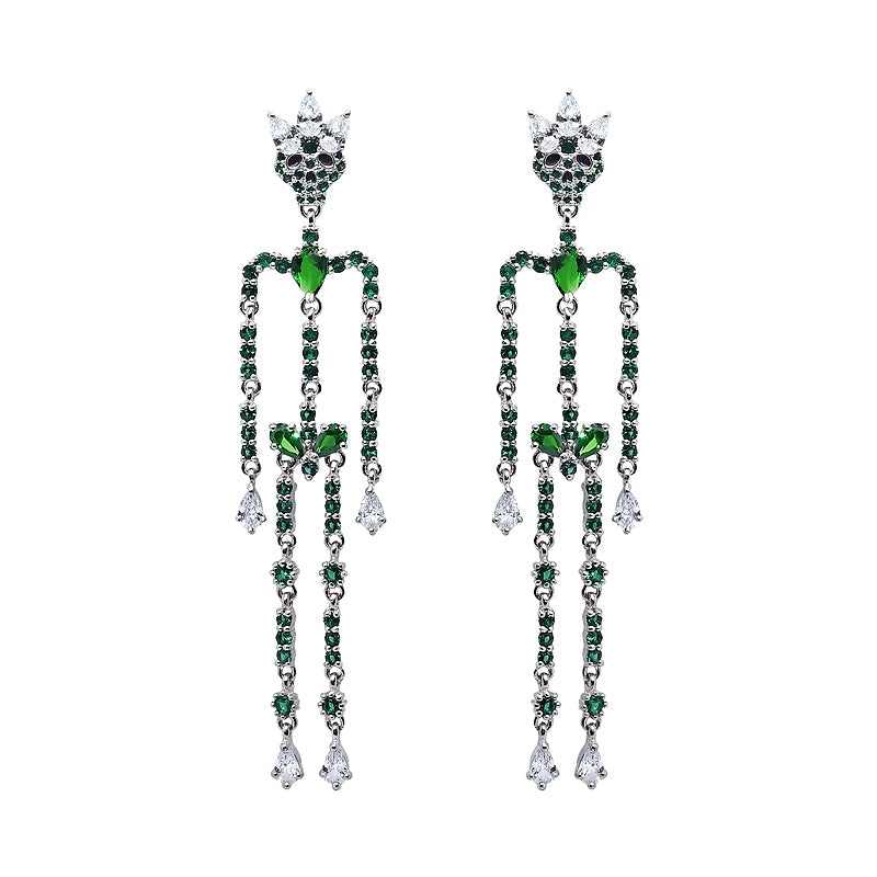 Dancing Skeleton Earrings