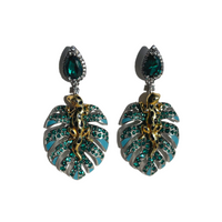 Gecko Leaf Earrings