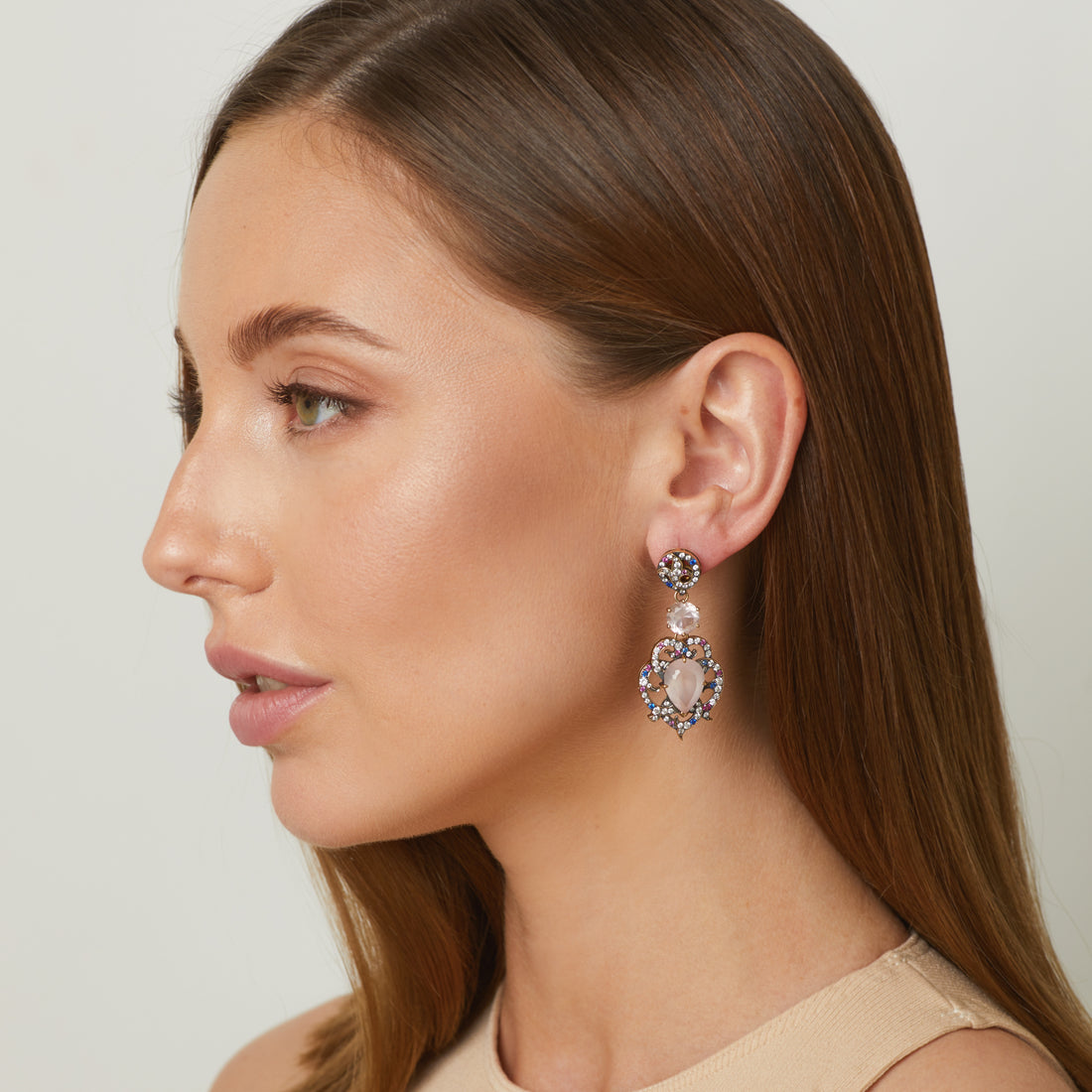 Emerald Tree Earrings