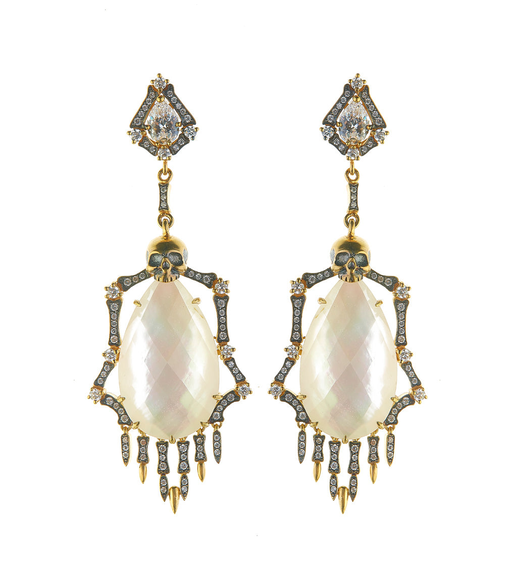 Skeleton Earrings