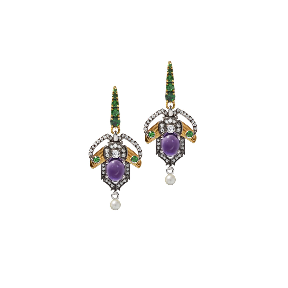 Scarab Babies Earrings