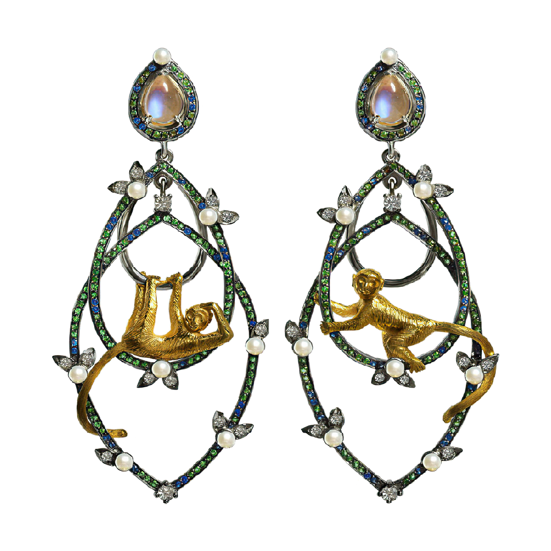 Monkey Jungle Earrings