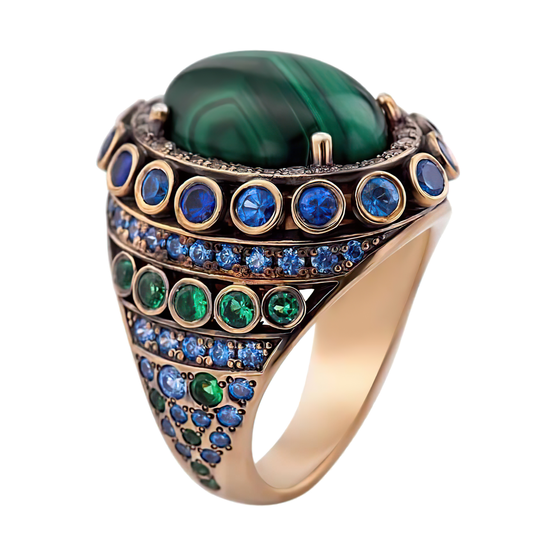 Peacock Ring