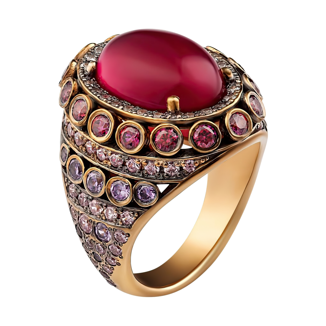 Peacock Ring