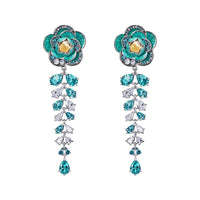 Flower Cascade Earrings