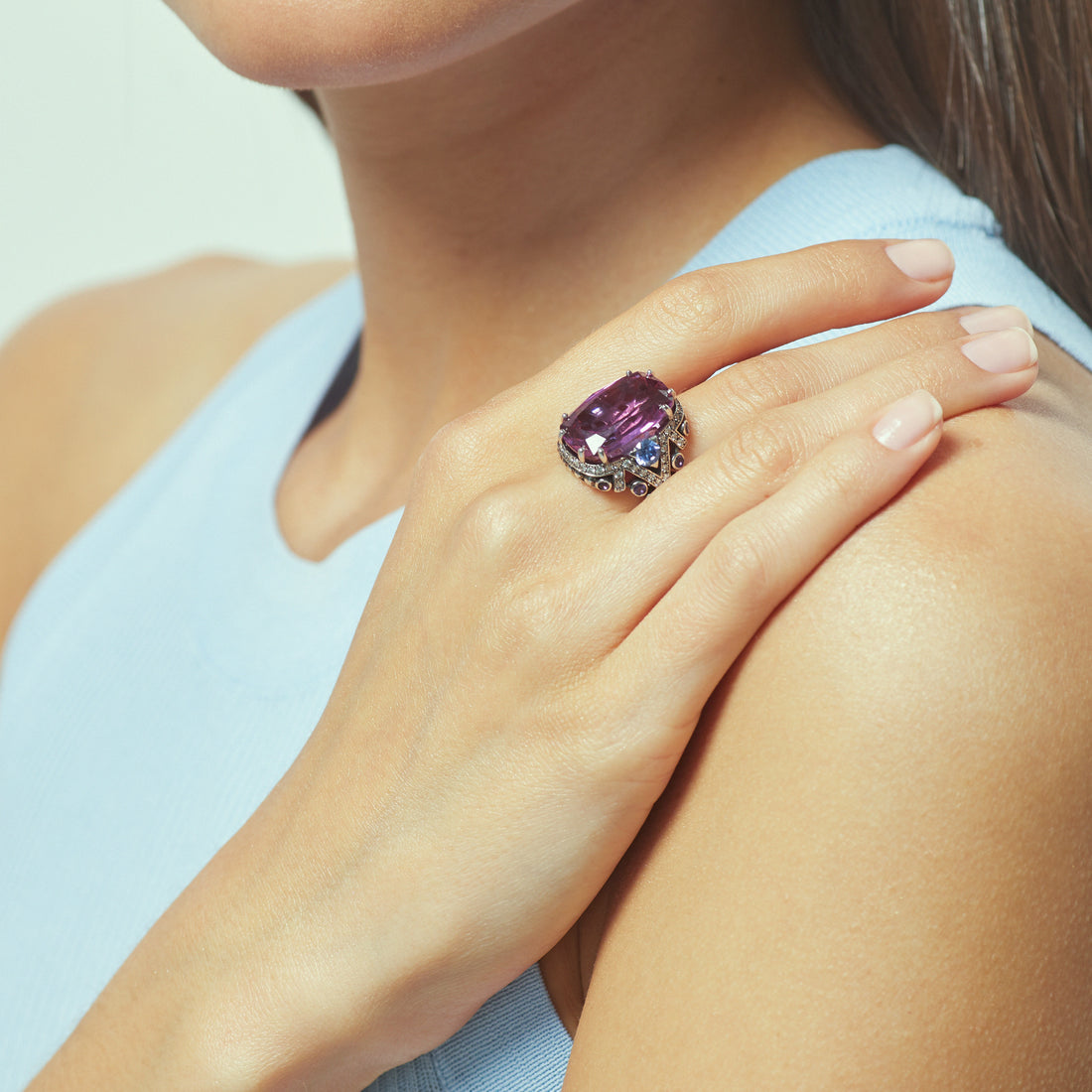 Violet Sunset Ring