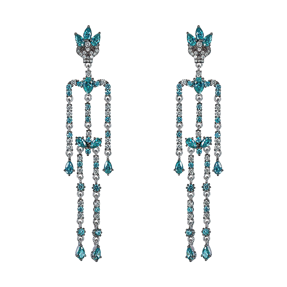 Dancing Skeleton Earrings
